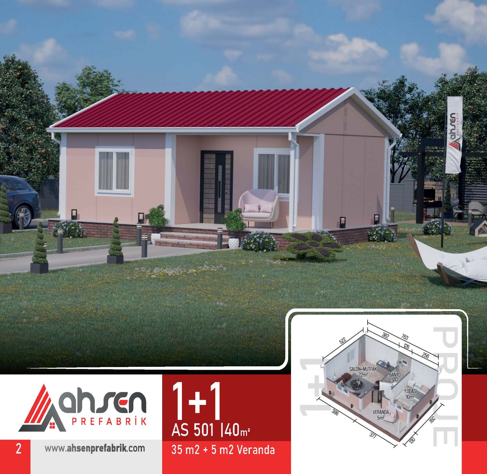 AK 501 40m2
